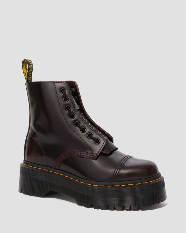Botas Con Plataforma Dr Martens Sinclair Arcadia Cuero Para Mujer DR2779C